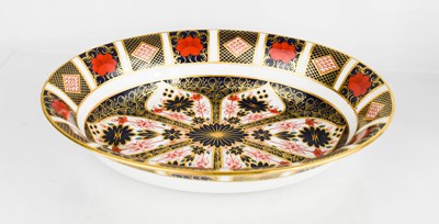 Lot 169 - A Royal Crown Derby oval dish, in the 1128 Old...