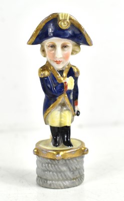 Lot 41 - A 19th century Derby miniature porcelain...