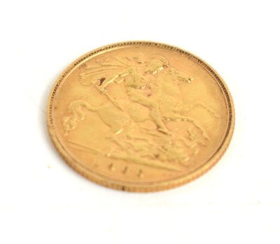Lot 165 - An Edward VII gold half sovereign dated 1906.