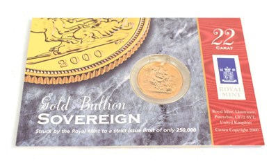 Lot 166 - A Queen Elizabeth II full gold sovereign,...