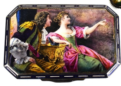 Lot 319 - A German silver gilt and enamel early 20th...