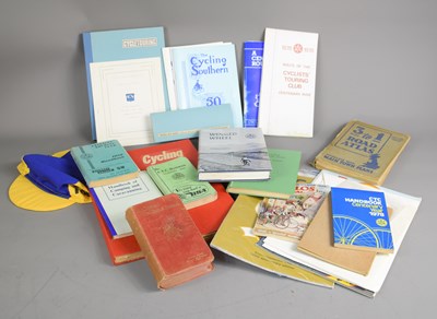Lot 288 - A collection of cycling ephmera to include...
