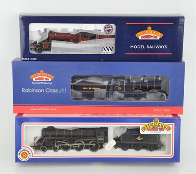 Lot 52 - Three boxed Bachmann 00 gauge locomotives to...
