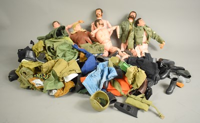 Lot 322 - A group of six Palitoy (1964) Action Men...