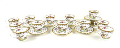 Lot 44 - A Spode "Chelsea" porcelain part tea set.