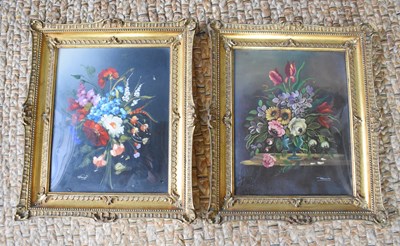 Lot 402 - Two Italian 20th century still life paintings,...