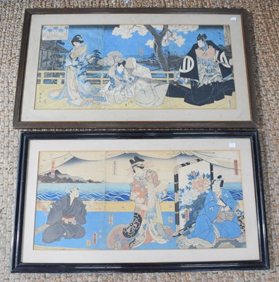 Lot 426 - Utagawa Hiroshige (1797-1858): A set of six...