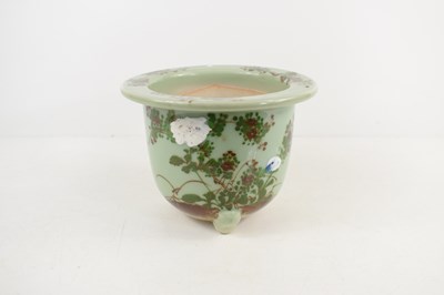 Lot 17 - A 20th century Japanese celadon glazed...