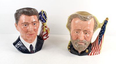 Lot 84 - Two Royal Doulton limited edition character...