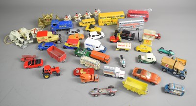 Lot 307 - A selection of vintage model vehicles to...