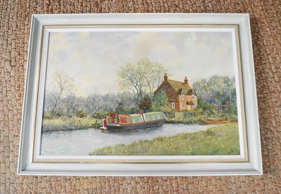 Lot 415 - R.G Mcdonald (20th century): An oil on canvas...