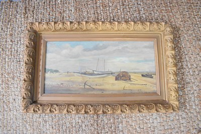 Lot 425 - Fanchon (19th century): beach scene with...