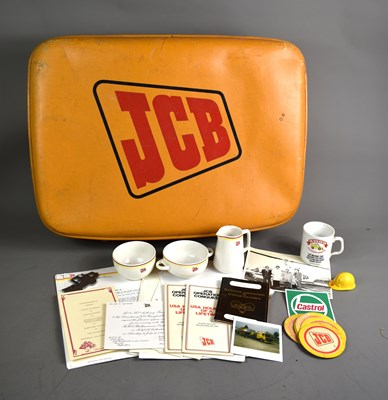 Lot 247 - A collection of JCB memorabilia to include...