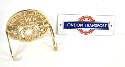 Lot 244 - A vintage London Transport enamel sign,...