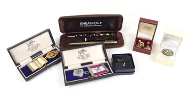 Lot 243 - A group of collectables to include two silver...
