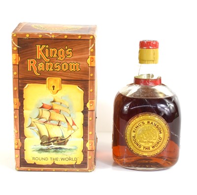 Lot 333 - A vintage bottle of King's ransom "Round the...