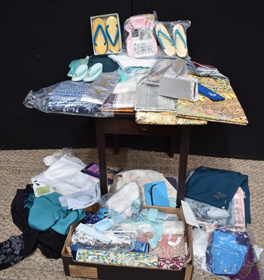 Lot 21 - A large selection of Japanese fabrics, to...