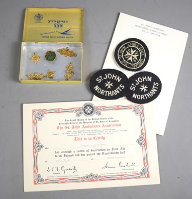 Lot 279 - A collection of St John Ambulance ephemera to...