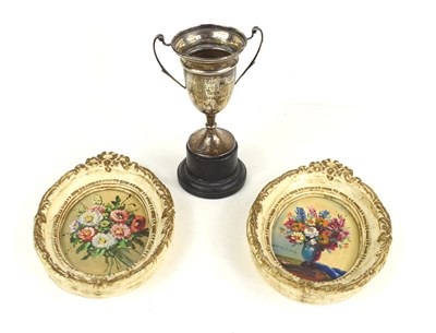 Lot 128 - A silver trophy engraved Terry's York Motor...