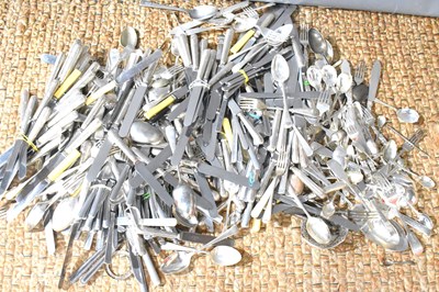 Lot 345 - A large group of silver plated and some...