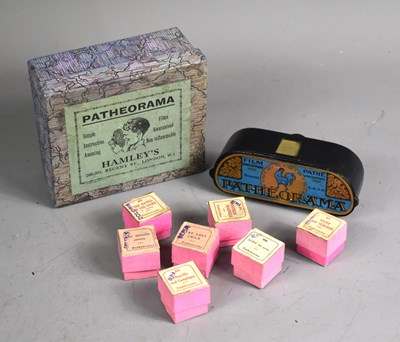Lot 204 - An early 20th century Patheorama film strip...