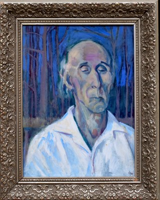 Lot 405 - George Manchester RA (20th century): portrait...