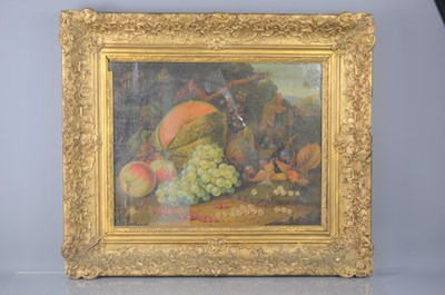 Lot 327a - Manner of George Lance (1802-1864): a still...