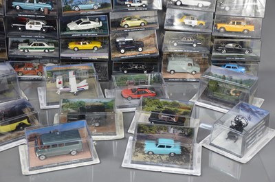 Lot 103 - A large collection of James Bond diecast cars...