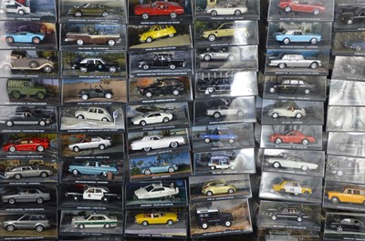 Lot 103 - A large collection of James Bond diecast cars...