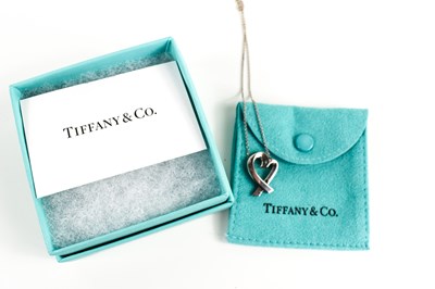 Lot 80 - A Tiffany & Co. Paloma Picasso heart pendant...