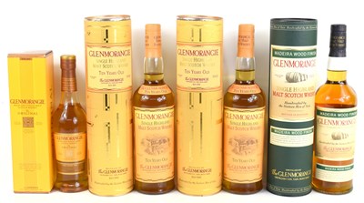 Lot 357 - A group of whisky comprising two bottles of...