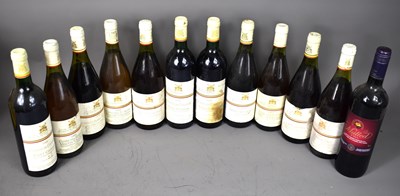 Lot 332 - A group of wines to include Dommaine de...