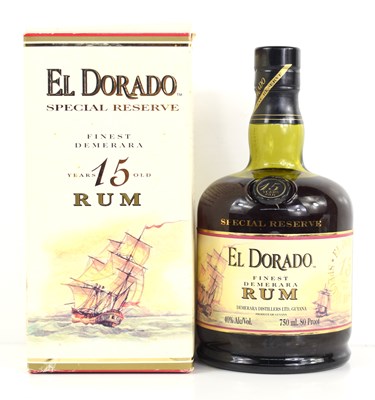 Lot 339 - A bottle of El Dorado Special Reserve 15 year...