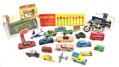 Lot 301 - A group of Dinky, Lesney and Matchbox diecast...