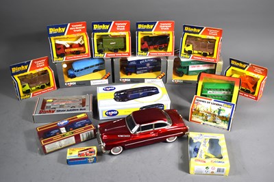 Lot 307 - A group of boxed Corgi and Dinky diecast...