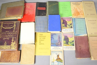 Lot 264 - Local interest: A group of books on...