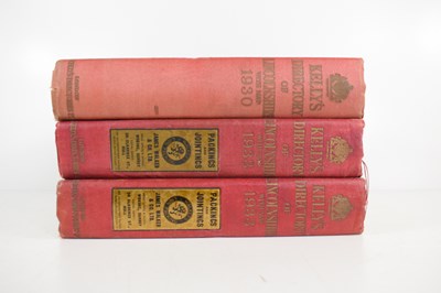 Lot 266 - Local interest: Three Kelly's Directory of...