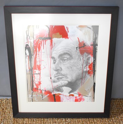 Lot 271 - Zinsky (contemporary: A mixed media painting...