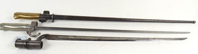 Lot 295 - A British Pattern 1876 socket bayonet for use...