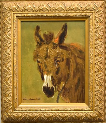 Lot 1 - Con. Campbell (20th century): 'Delanys Donkey'...