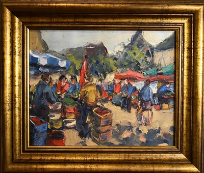 Lot 80 - Attributed to Arnaud Leturq (b.1961): Market...