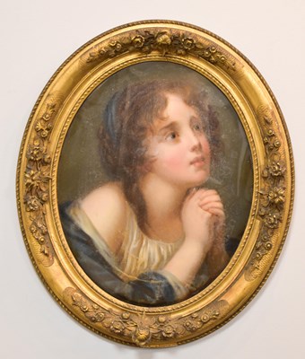 Lot 12 - An English School mid 19th century portrait of...