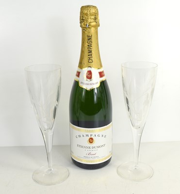 Lot 348 - A bottle of Etienne Dumont Brut champagne...
