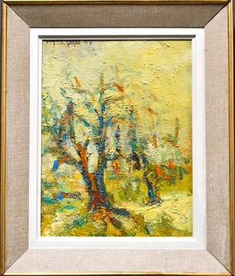 Lot 29 - Jacques Sokol (20th century): Trees, oil on...