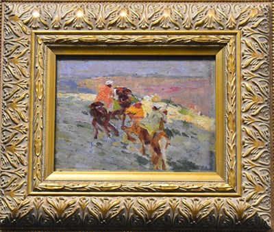 Lot 14 - Henry Charles Sene (1889-1961): Men on...