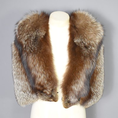 Lot 155 - A vintage Herbert Duncan of London fox fur...