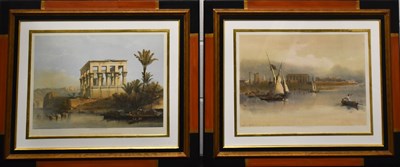 Lot 78 - Two 19th century colour prints depicting...