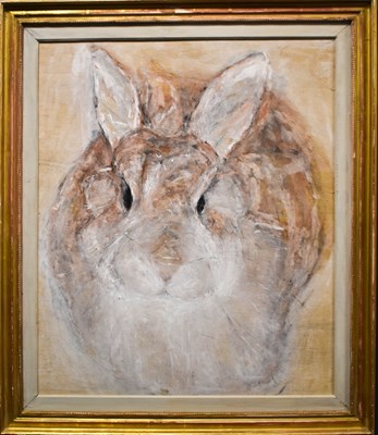 Lot 48 - A 20th century unsigned acrylic and pencil on...