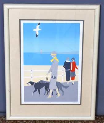 Lot 64 - Linda Hill (20th century) Salukis, limited...