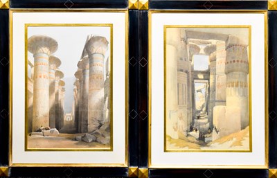 Lot 70 - A pair of prints; David Roberts RA (19th...